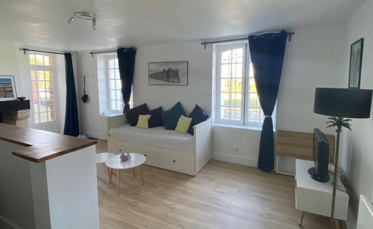 Appartement De Charme Dans Un Chateau A 5 Min D'Honfleur Gonneville-sur-Honfleur Luaran gambar