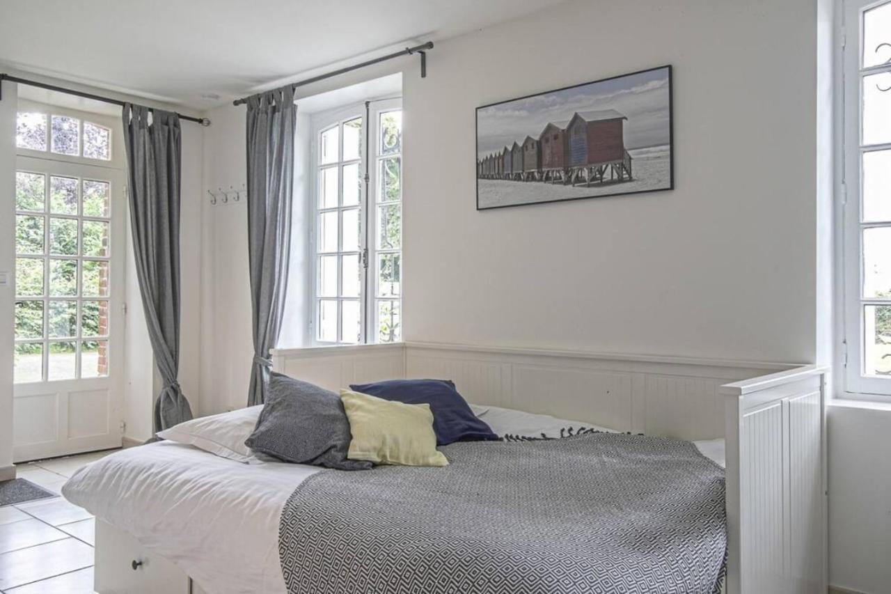Appartement De Charme Dans Un Chateau A 5 Min D'Honfleur Gonneville-sur-Honfleur Luaran gambar